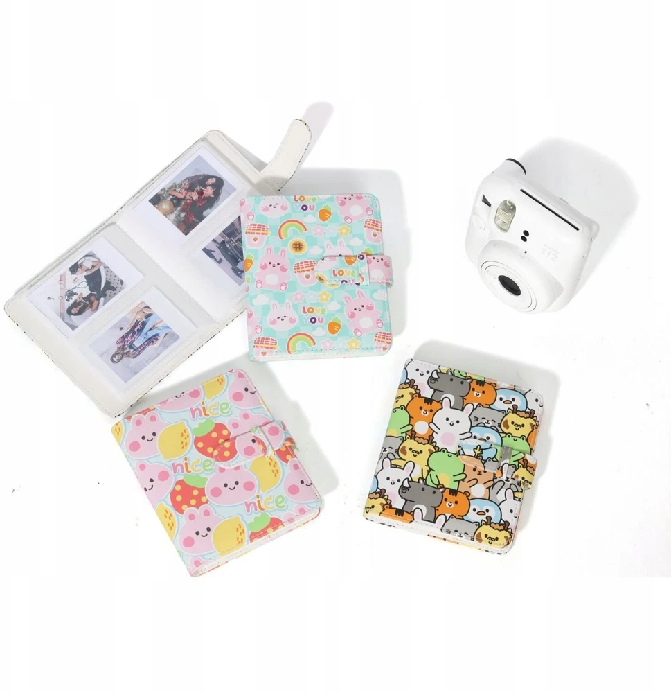 LoveInstant Foto albumas 64x skirtas Fujifilm INSTAX Mini 99 41 12 40 11 EVO LiPlay Link / Gyvūnų susitikimas