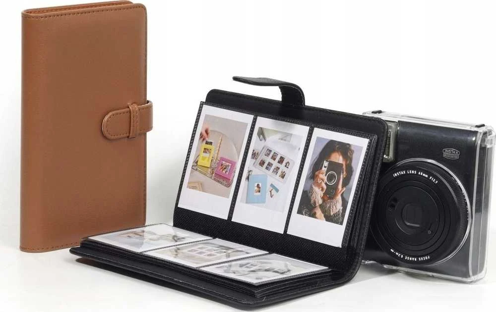 LoveInstant albumas 108 nuotraukoms, skirtas Fujifilm Instax Mini 12 11 40 9 8 7 Evo Liplay Link / Brown
