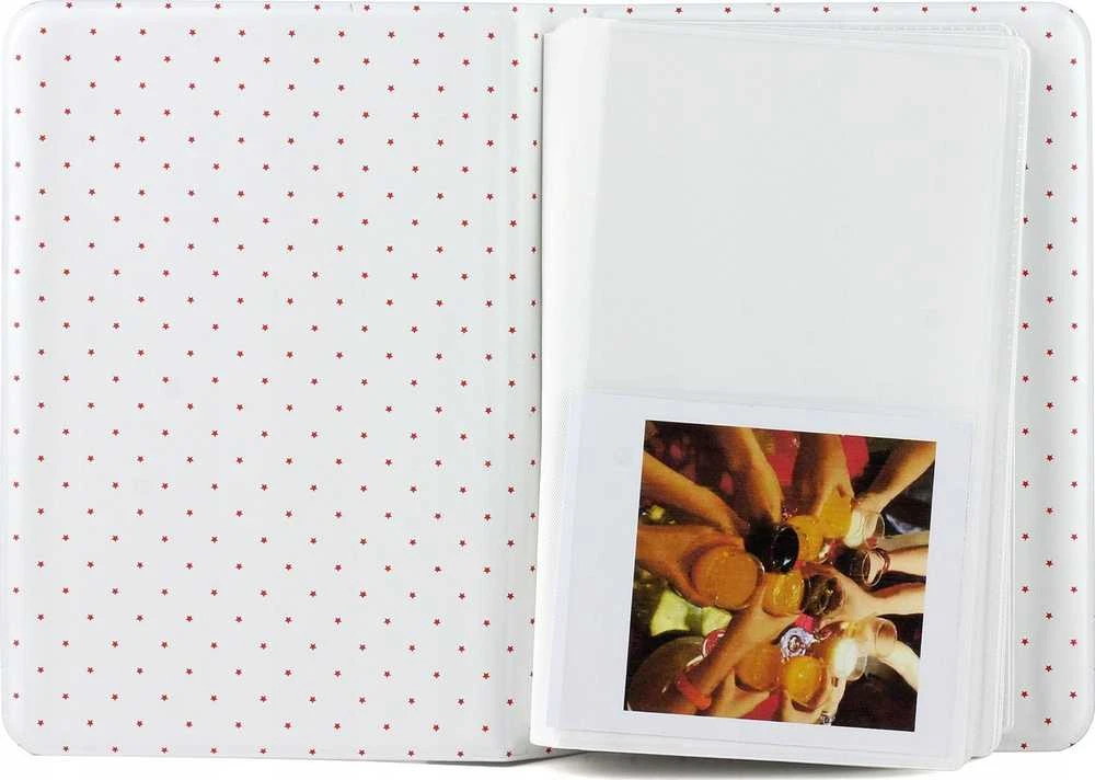 LoveInstant Albumas 64 nuotraukoms, skirtas Fujifilm Instax Square Sq1 / Sq6 / Sq10 / Sq20 – Rožinis