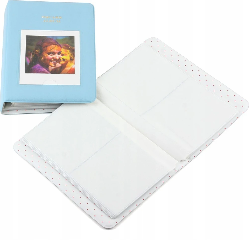 LoveInstant Albumas 64 nuotraukoms, skirtas Fujifilm INSTAX Square SQ 6 - Mėlynas