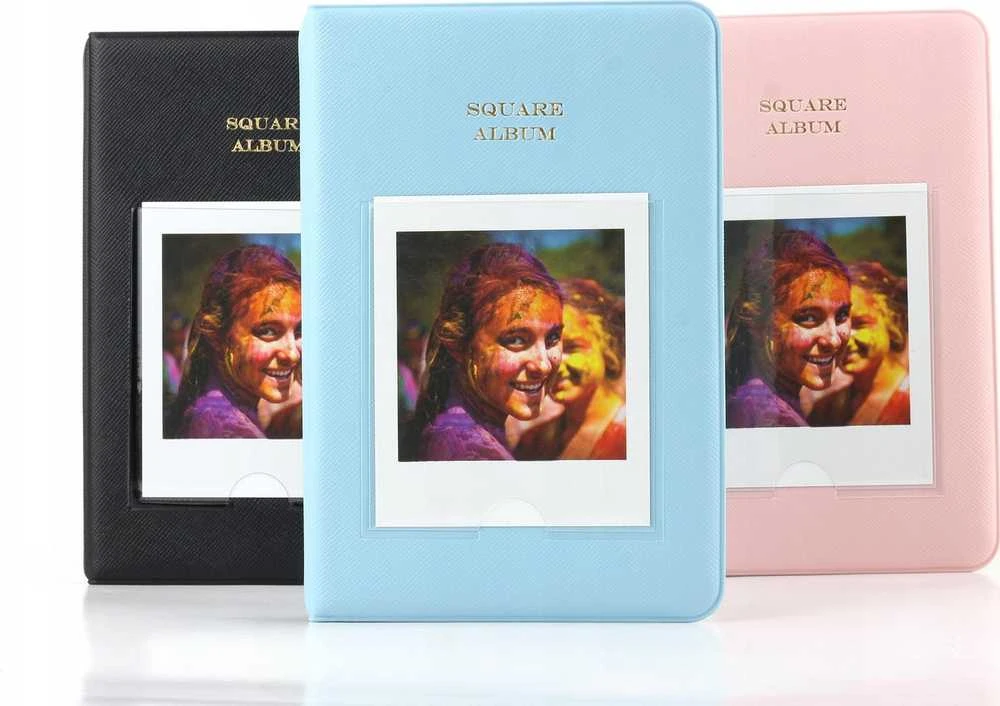 LoveInstant Albumas 64 nuotraukoms, skirtas Fujifilm Instax Square Sq1 / Sq6 / Sq10 / Sq20 – Rožinis