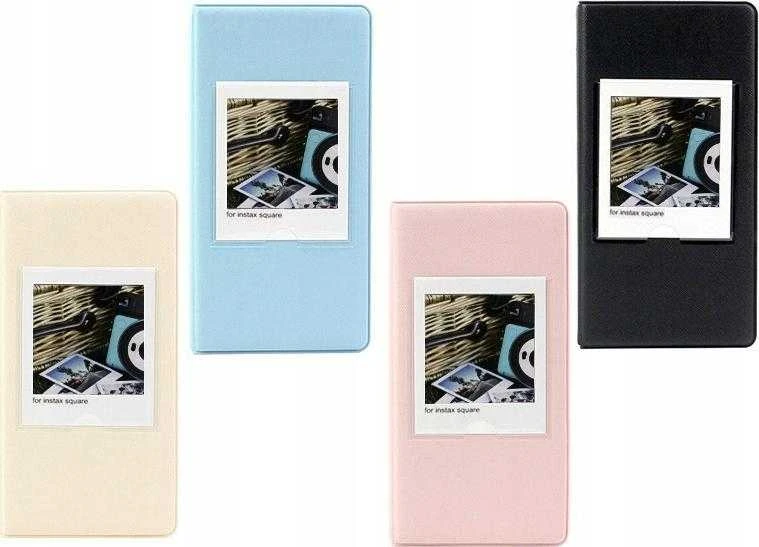 LoveInstant albumas 64 nuotraukoms skirtas Instax Square Sq1 Sq6 Sq20 - kreminė
