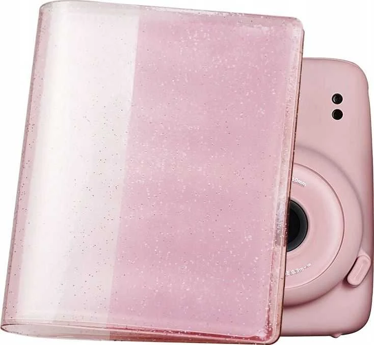 Loveinstant Albumas 64 nuotraukose į Fujifilm Instax Mini 8 9 11 - Rožinė / Brokade