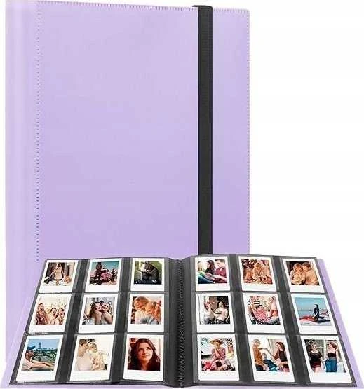 LoveInstant Albumas nuotraukai 360 Nuotraukos Fujifilm Instax mini / Xiaomi / Polaroid / Canon / HP / Kodak / Violetinė