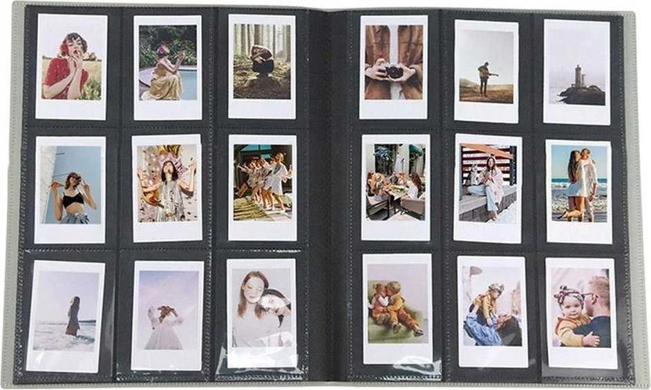 LoveInstant Albumas nuotraukai 360 Nuotraukos Fujifilm Instax mini / Xiaomi / Polaroid / Canon / HP / Kodak / Baltas
