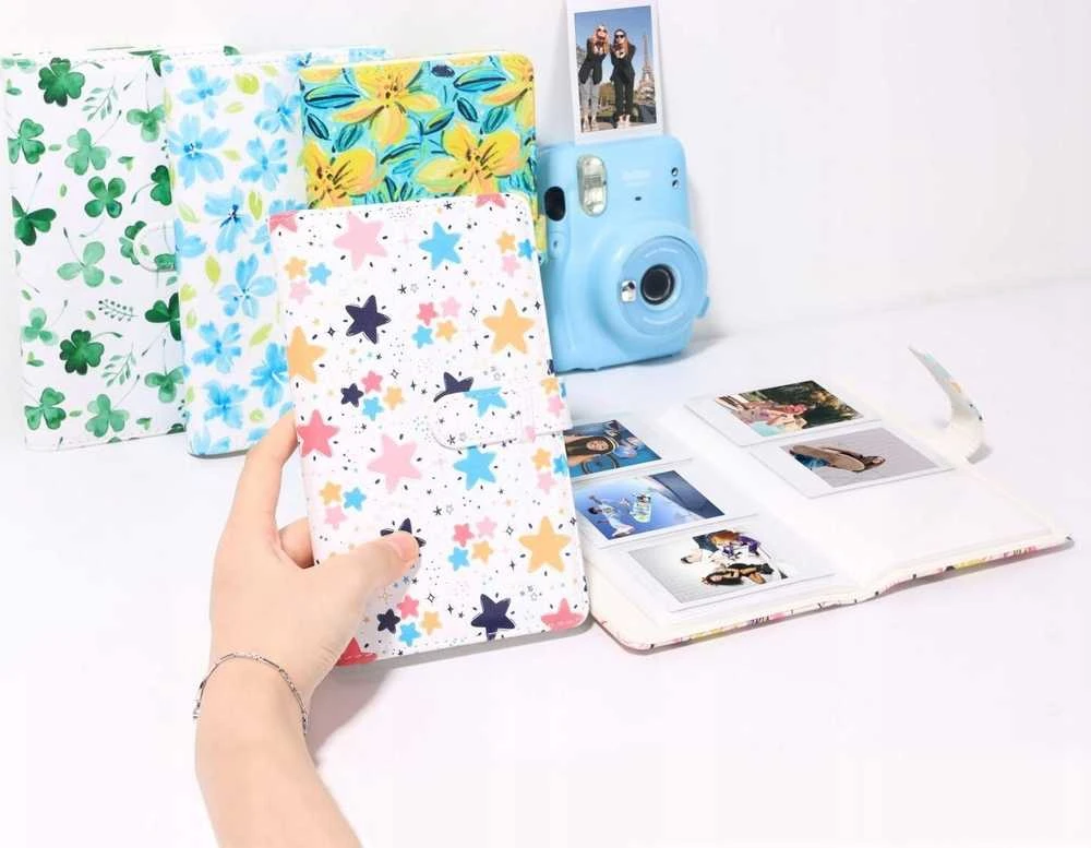 LoveInstant Albumas nuotraukai / 96 Nuotraukos / Fujifilm Instax Mini 11 / 9 / 8 / 7 / 40 / Cloth