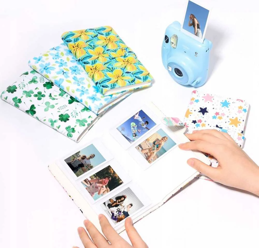 LoveInstant Albumas nuotraukai / 96 Nuotraukos / Fujifilm Instax Mini 11 / 9 / 8 / 7 / 40 / Cloth