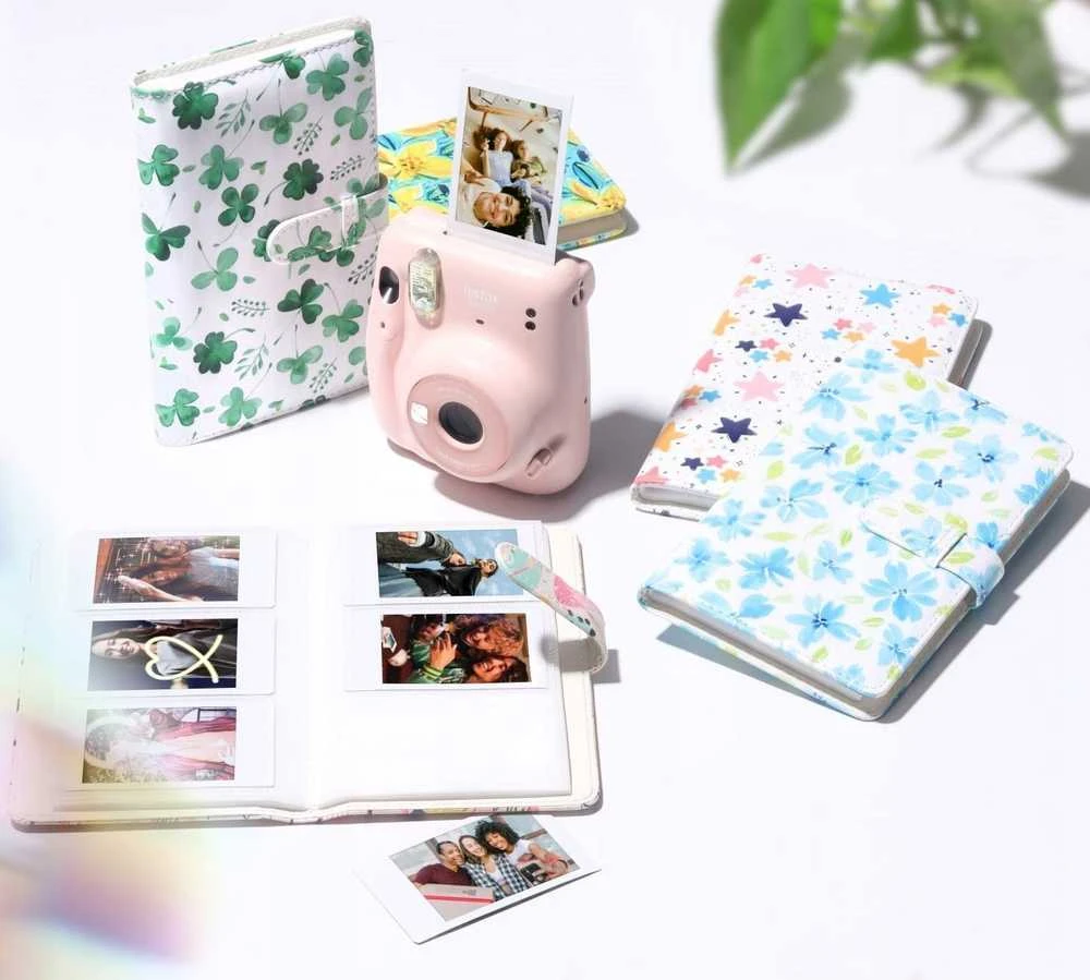 LoveInstant Albumas nuotraukai / 96 Nuotraukos / Fujifilm Instax Mini 11 / 9 / 8 / 7 / 40 / Cloth