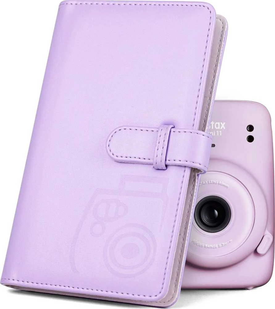 LoveInstant nuotraukų albumas, skirtas Fuji Instax Mini 7 8 9 11/96 nuotraukos – violetinė