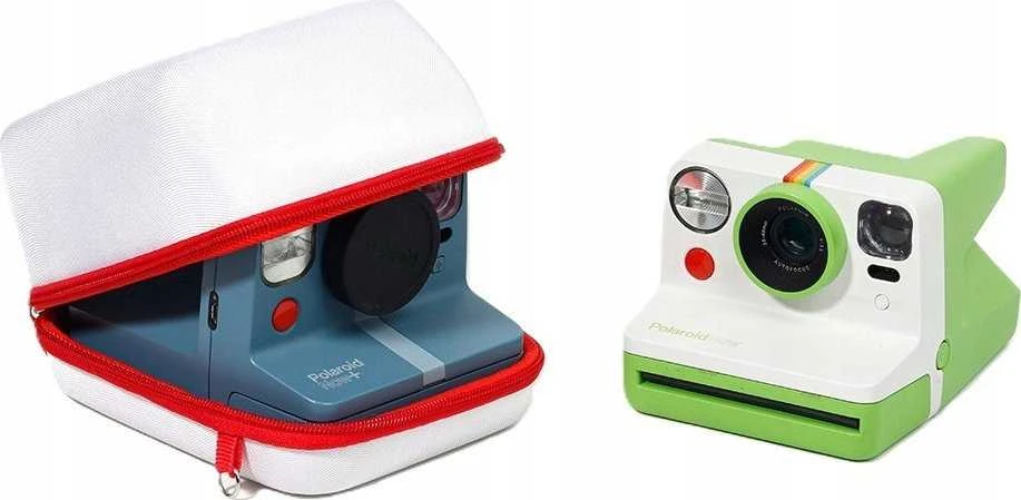 LoveInstant Cover Bag Dėklas Kameros dangtelis Polaroid Now Now+ Onestep+ Vf 2 / balta