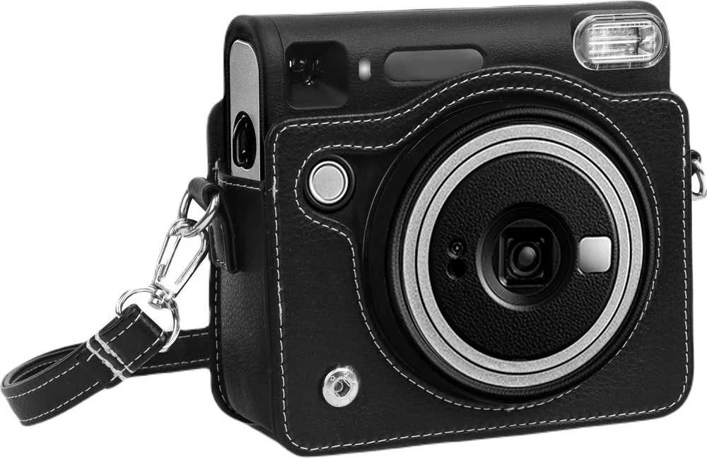 LoveInstant Dangtelio dėklas, skirtas Fuji FujiFilm Instax Square SQ40 SQ 40 / juodas