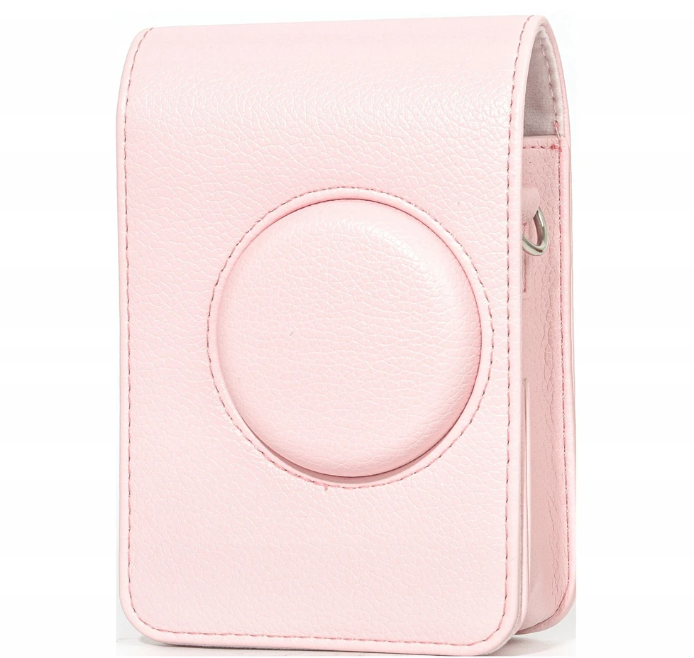 Dėklas LoveInstant Dėklas Dėklas Futerał Case Osłona Krepšys Do Fujifilm Instax Mini Evo Rožinė / Pion