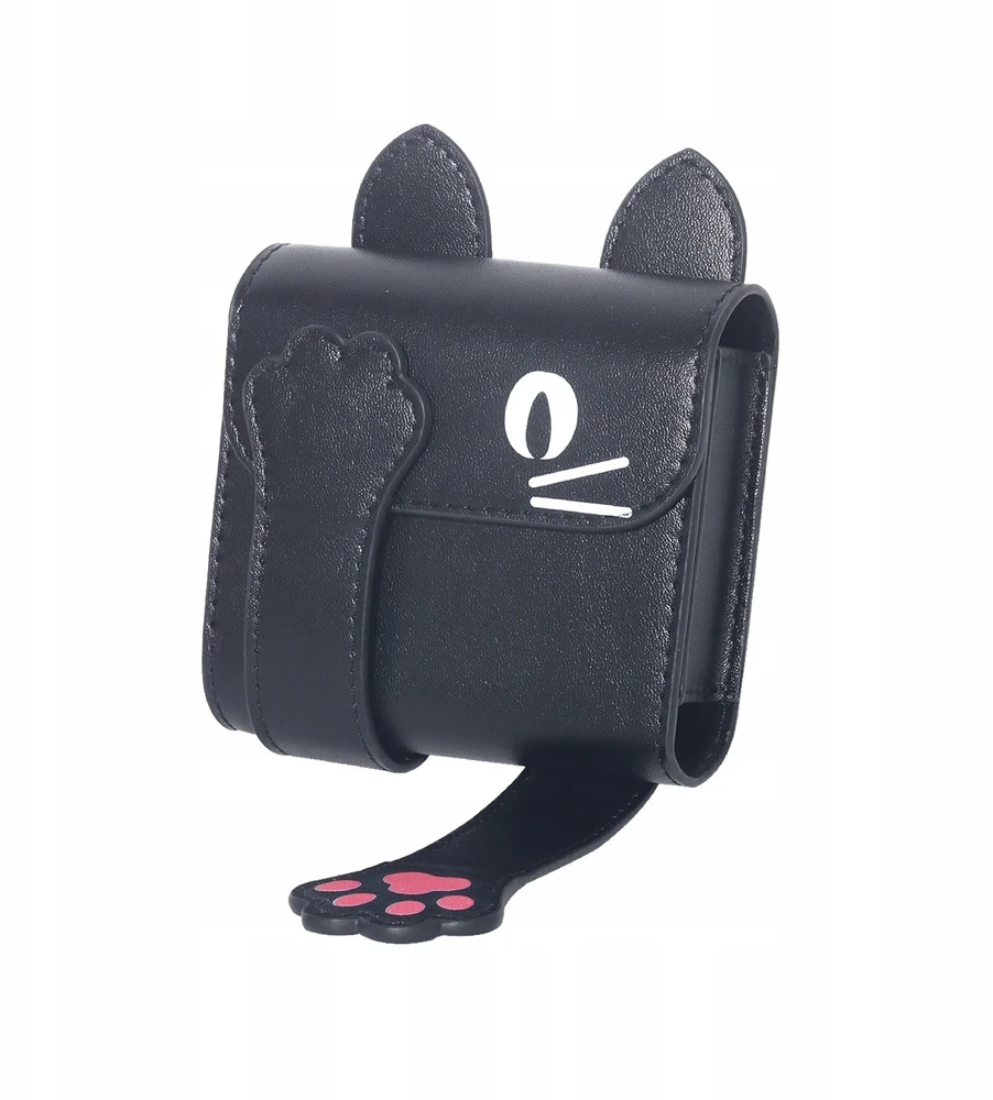 Dėklas LoveInstant Dėklas Futerał Na Zdjęcia Instax Square Mini Do Fuji Sq1 Sq6 99 41 40 12 11 / Juodas Kotek