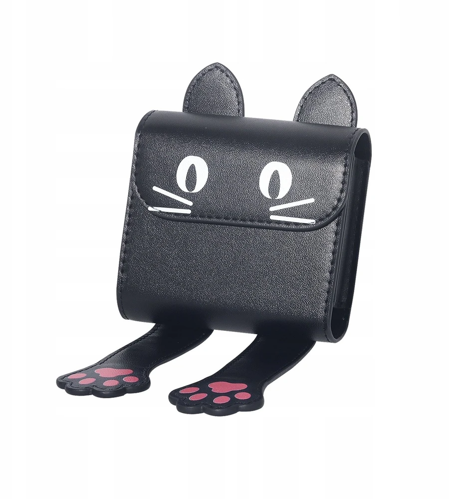 Dėklas LoveInstant Dėklas Futerał Na Zdjęcia Instax Square Mini Do Fuji Sq1 Sq6 99 41 40 12 11 / Juodas Kotek