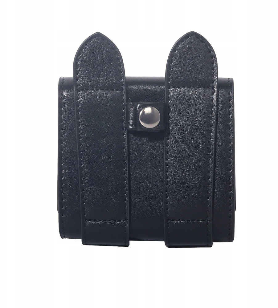 Dėklas LoveInstant Dėklas Futerał Na Zdjęcia Instax Square Mini Do Fuji Sq1 Sq6 99 41 40 12 11 / Juodas Kotek