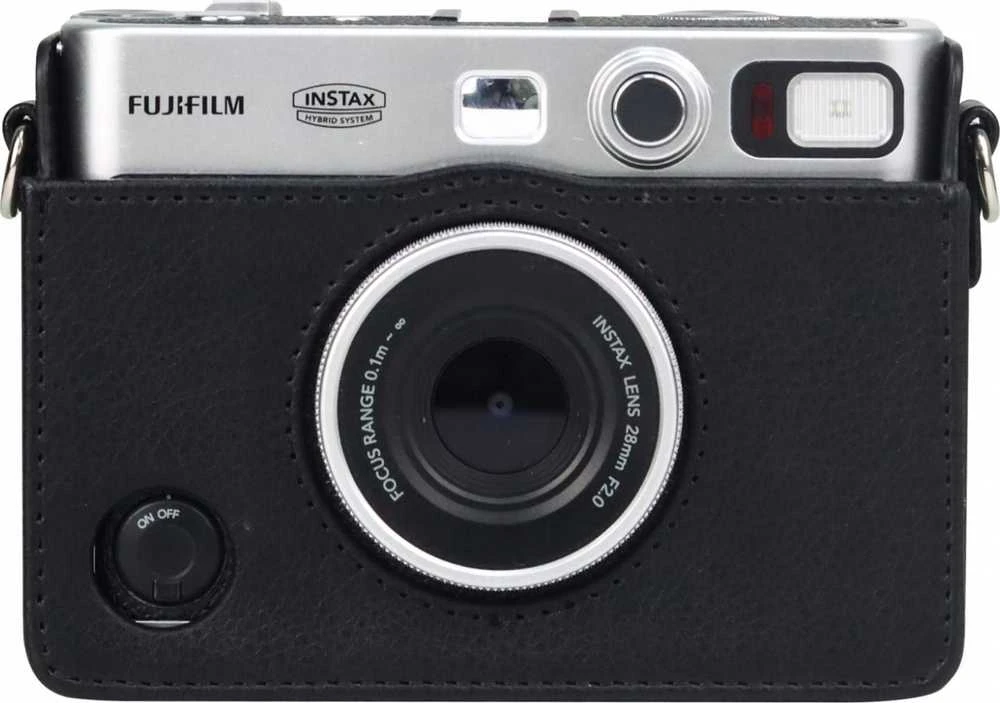 Loveinstant Fujifilm Instax Mini Evo nešiojimo dėklo dėklas / juodas