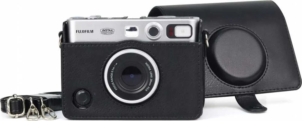 Loveinstant Fujifilm Instax Mini Evo nešiojimo dėklo dėklas / juodas