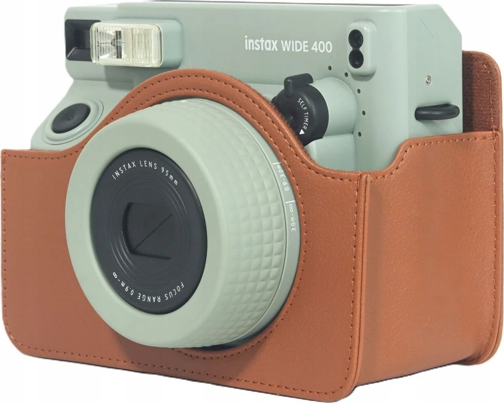 LoveInstant dėklo dangtelis, skirtas Fuji Fujifilm Instax Wide 400 / ruda