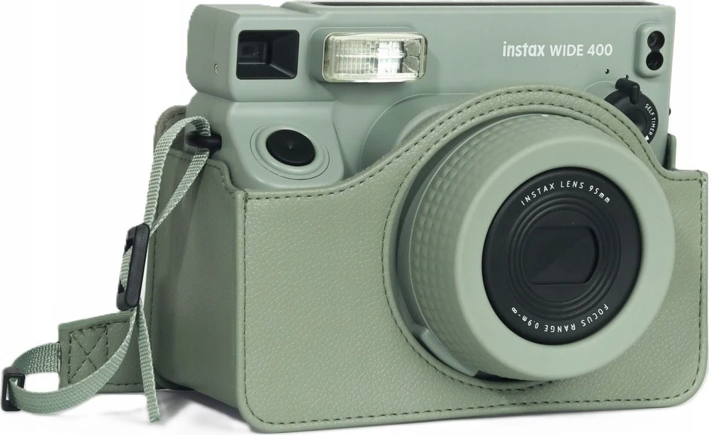 LoveInstant dėklo dangtelis, skirtas Fuji Fujifilm Instax Wide 400 / žalias