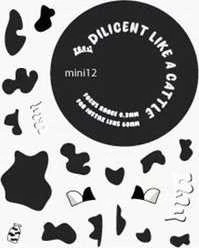 LoveInstant Dėklo dangtelis, skirtas Fujifilm Instax Mini 12 + Lipdukai / Fudge