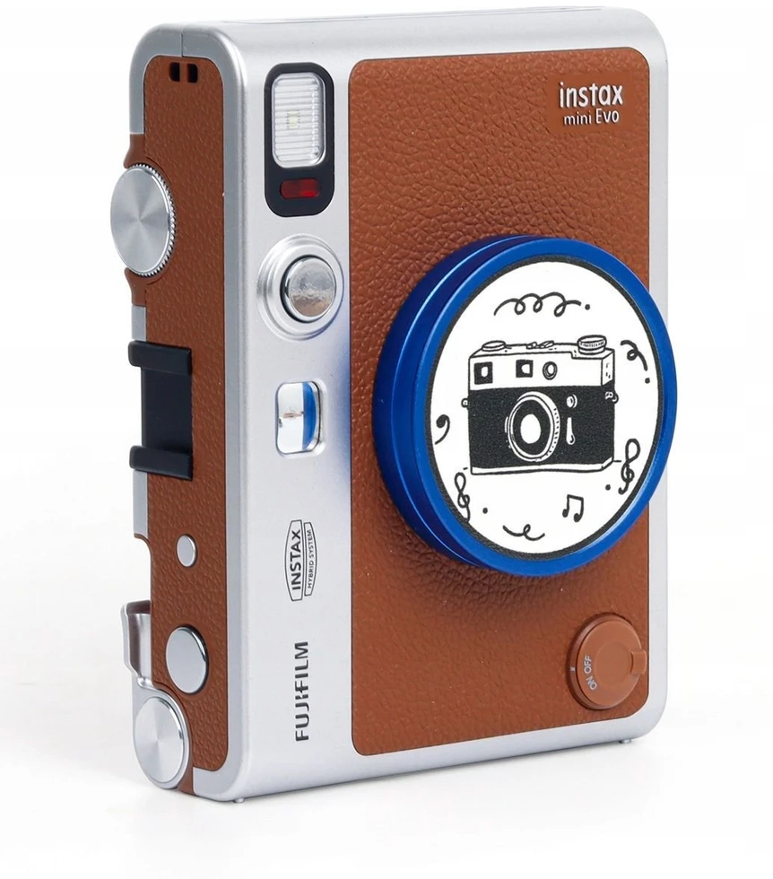 „LoveInstant“ dekoratyvinis lipdukas, skirtas „Fuji Fujifilm Instax Mini Evo“ dėklui, 3 m, retro kamerai