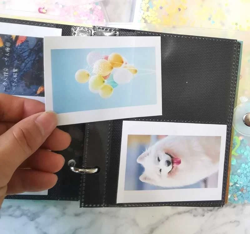 LoveInstant Foto 100vnt - Fujifilm INSTAX albumas mini 11 9 8 7 90 / Mėnulis