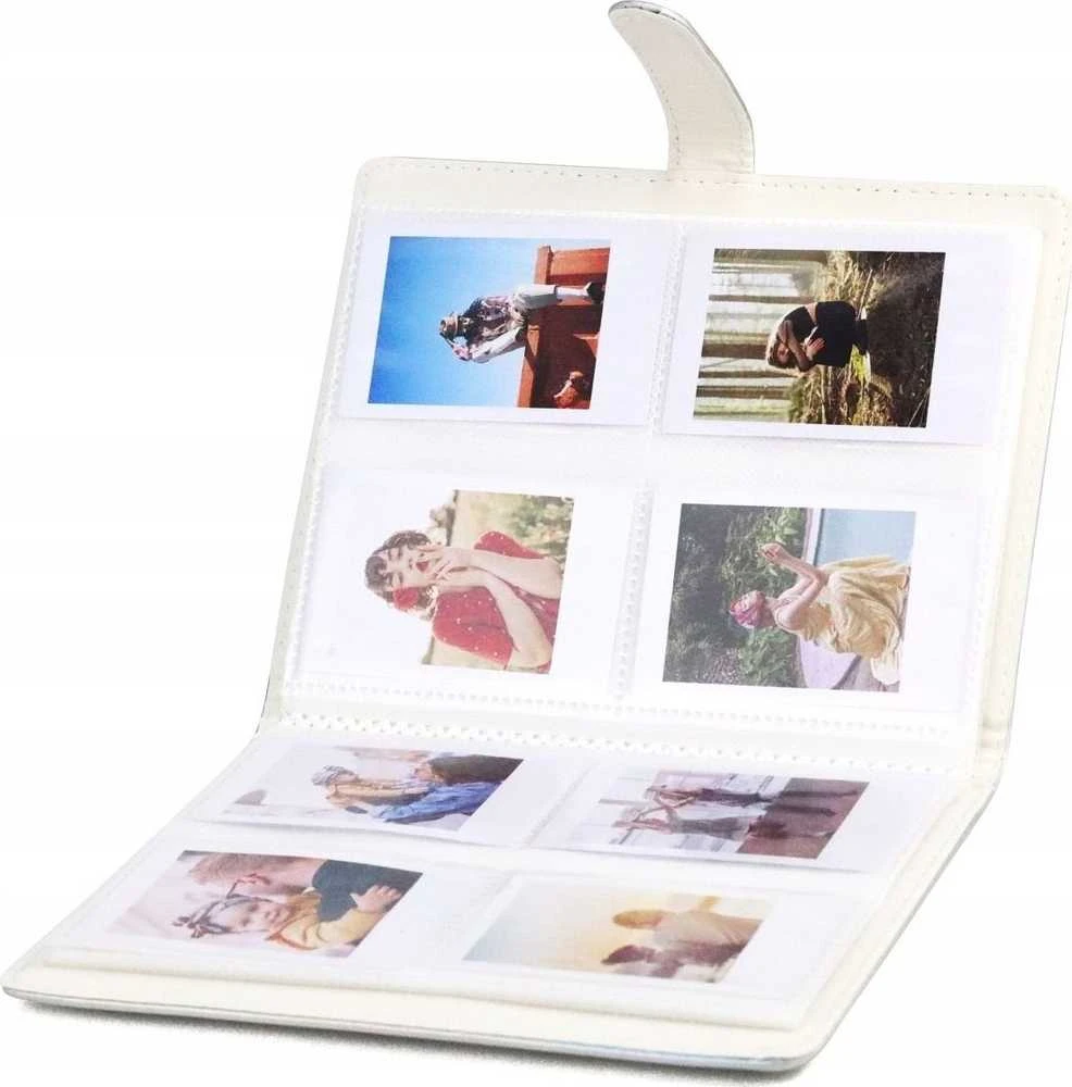 LoveInstant Foto albumas 128 vnt į FujiFilm Instax Mini 40 12 11 9 8 7 EVO LiPlay Link / Violetinė Flash
