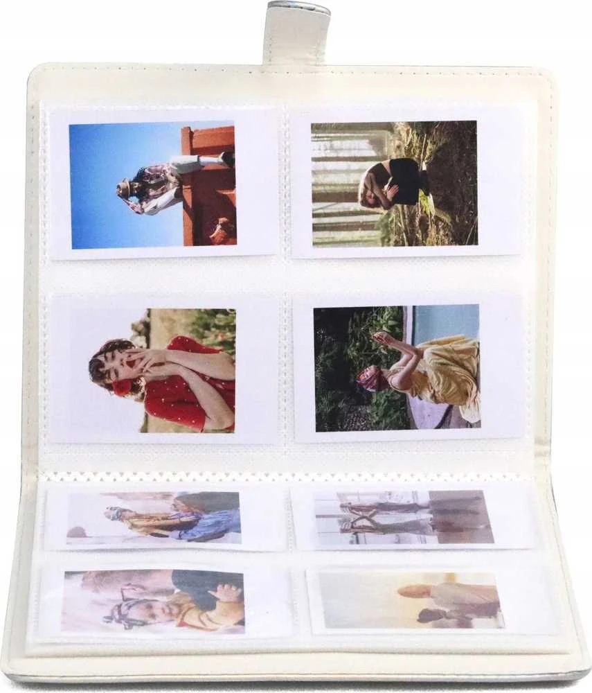 Loveinstant Album Na Zdjęcia 128 Szt. Do Fujifilm Instax Mini 40 12 11 9 8 7 Evo Liplay Link / Rožinė