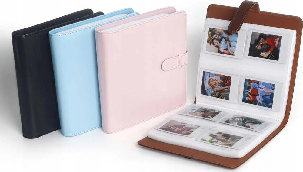 LoveInstant Foto albumas 228vnt į Fujifilm Instax QUARE SQ1 / SQ6 / SQ10 / SQ20 / QUARE Link / SHARE SP3 / Juodas