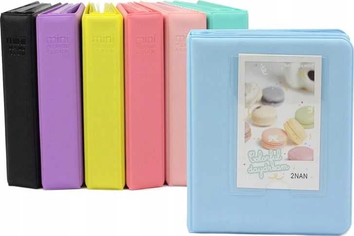 LoveInstant Foto albumas 64x į FujiFilm INSTAX MINI 11 9 8 Juoda