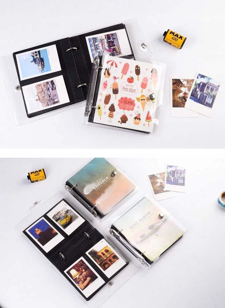 Loveinstant Nuotraukų albumas 100 vnt., skirtas „Fujifilm Instax Mini 11, 9, 8, 7, 90“ / „Lake“