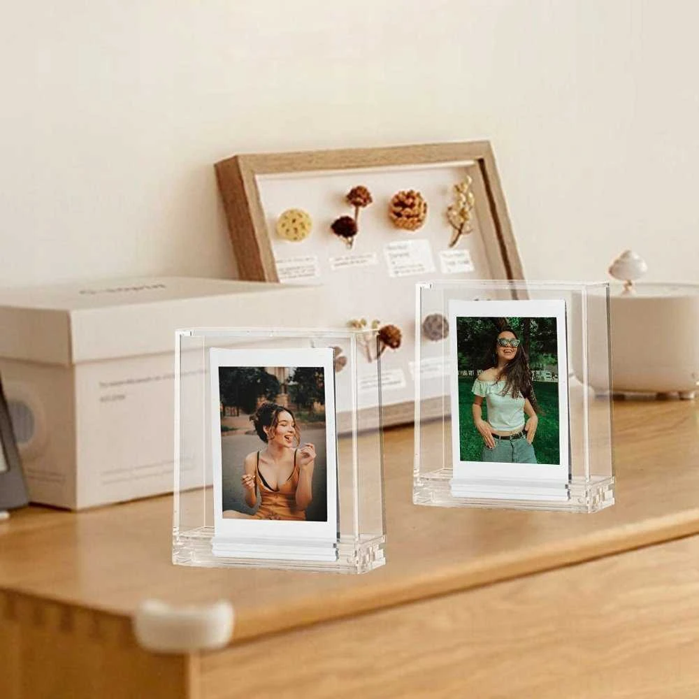 LoveInstant Frame Box nuotraukų rėmelis skirtas Fuji Instax Square Link Sq40 Sq1 Sq6 Sq10 Sq20 / skaidrus