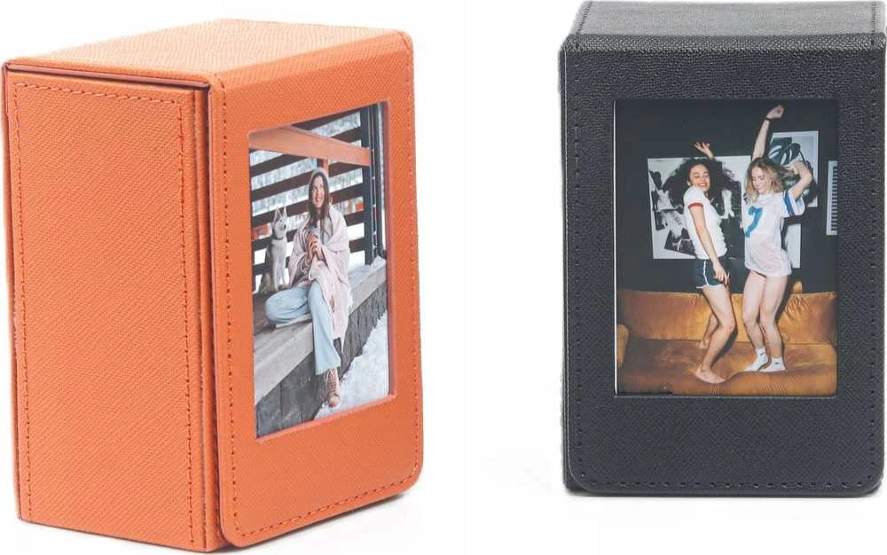 Nuotraukų rėmelis LoveInstant Frame Case Case Box Dėžutė 100x Nuotraukoms Fuji Instax Mini 12 11 40 9 8 7 Evo Link Liplay / Brown
