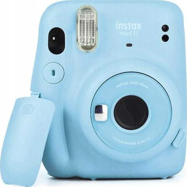 LoveInstant Zaślepka Klapka Baterie do FujiFilm INSTAX Mini 11 / Mėlyna