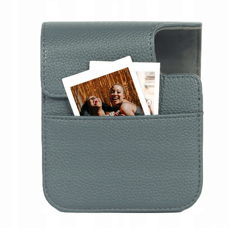 Dėklas LoveInstant Futerał Dėklas Dėklas Do Fuji Fujifilm Instax Mini 41+ Album Na 96 Zdjęć / Pilka