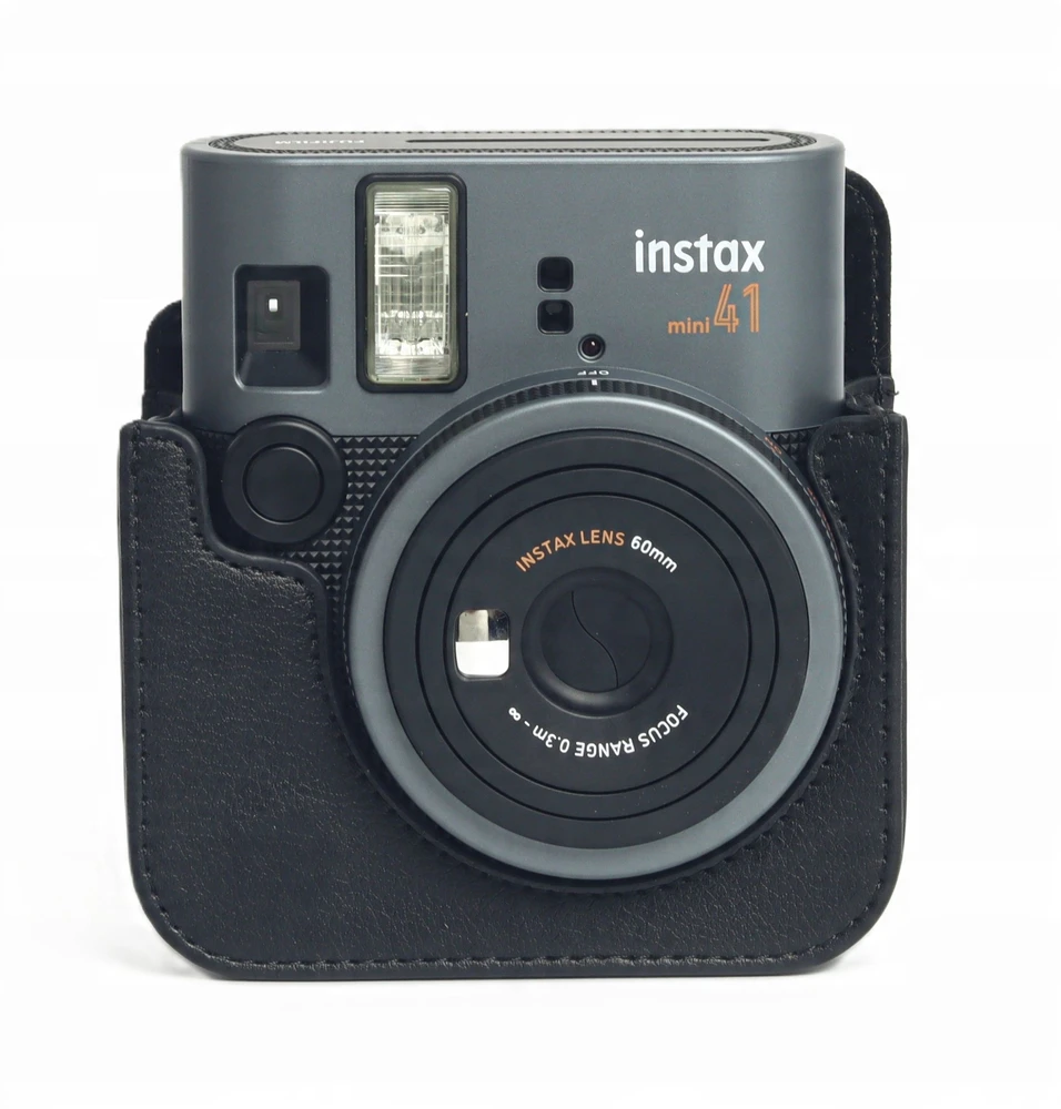 Dėklas LoveInstant Futerał Dėklas Dėklas Case Na Aparat Do Aparatu Fujifilm Instax Mini 41 / Juodas