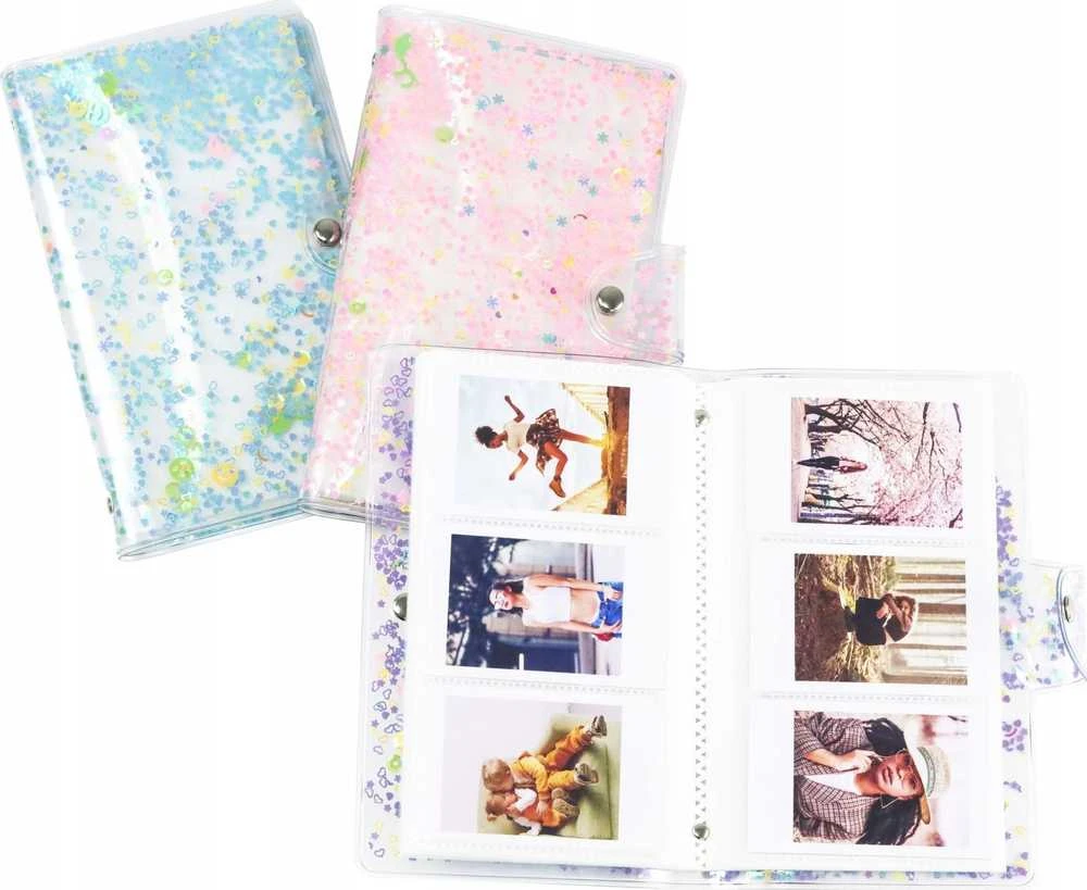 LoveInstant nuotraukų albumas, skirtas Fujifilm Instax Mini 7 8 9 11 / Mėlyna Sequins