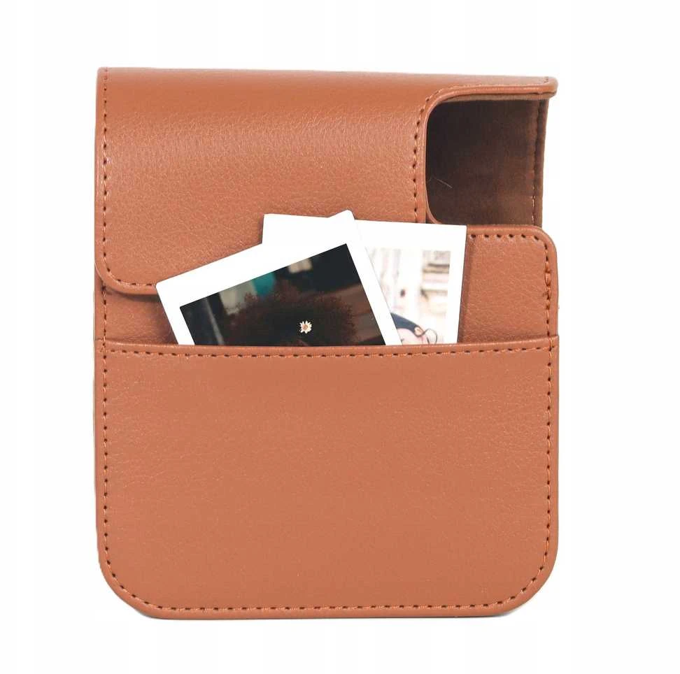 Dėklas LoveInstant Futerał Dėklas Dėklas Case Na Aparat Do Aparatu Fujifilm Instax Mini 41 / Ruda
