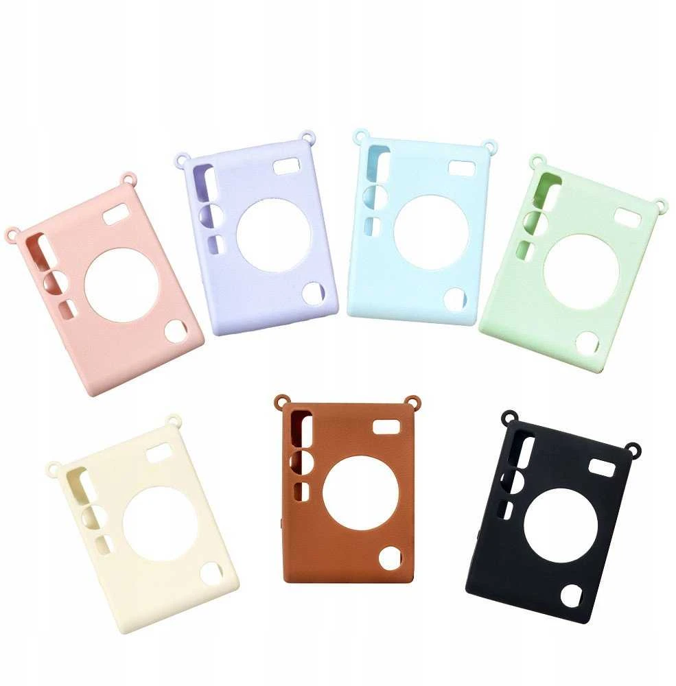 Dėklas LoveInstant Futerał Dėklas Dėklas Case Silikon Fuji Fujifilm Instax Mini Evo / Violetinis