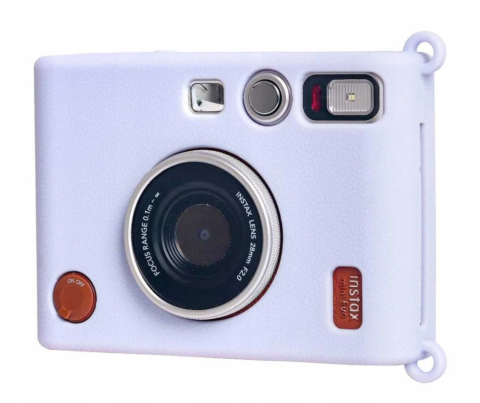 Dėklas LoveInstant Futerał Dėklas Dėklas Case Silikon Fuji Fujifilm Instax Mini Evo / Violetinis