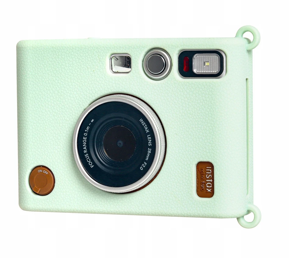 Dėklas LoveInstant Futerał Dėklas Dėklas Case Silikon Fuji Fujifilm Instax Mini Evo / Žalias