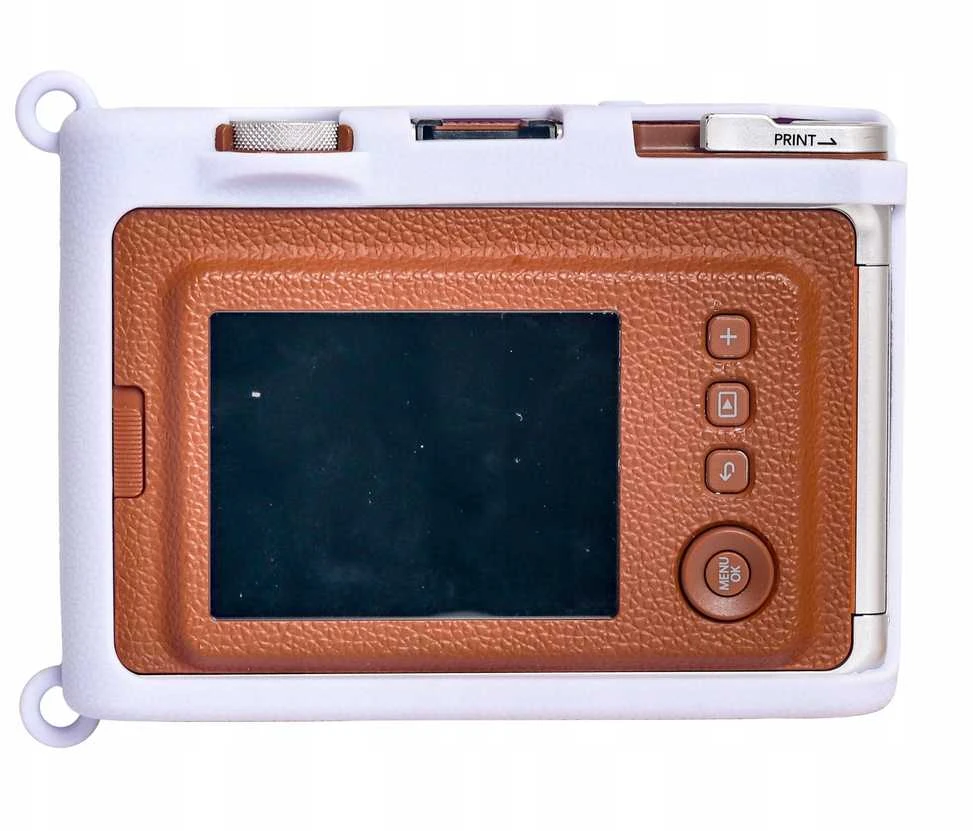 Dėklas LoveInstant Futerał Dėklas Dėklas Case Silikon Fuji Fujifilm Instax Mini Evo / Violetinis