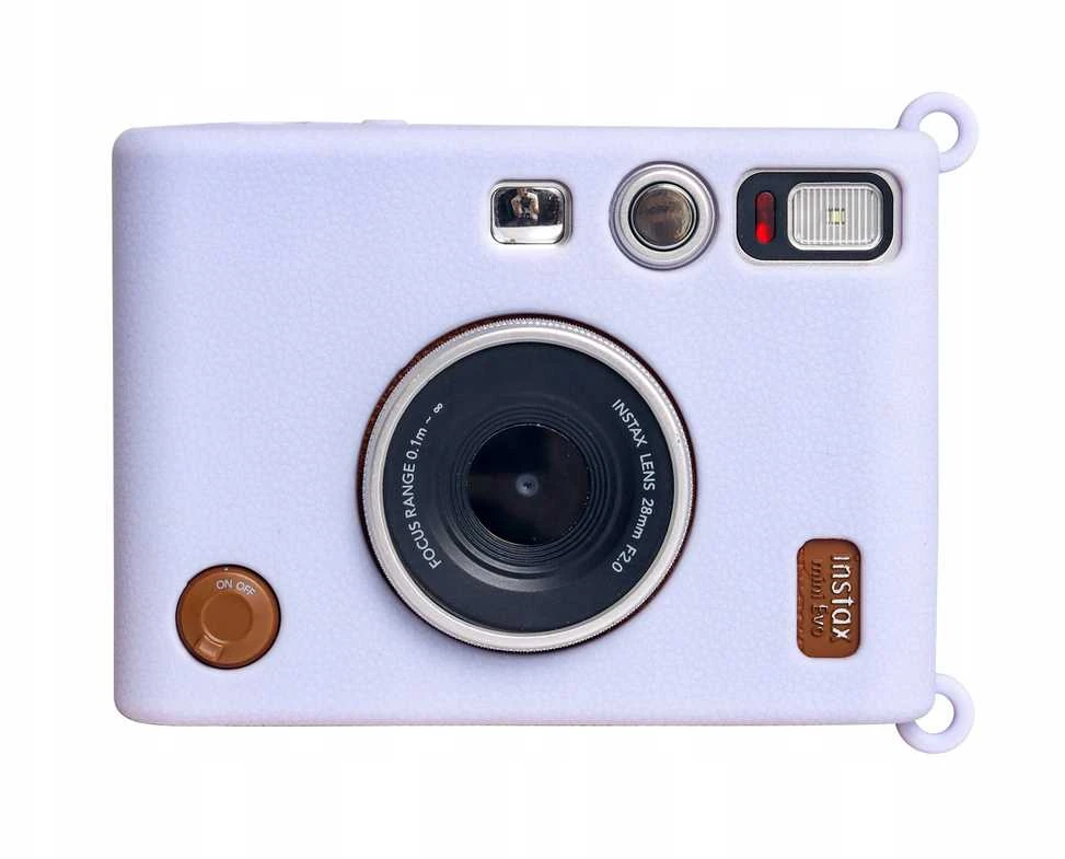 Dėklas LoveInstant Futerał Dėklas Dėklas Case Silikon Fuji Fujifilm Instax Mini Evo / Violetinis
