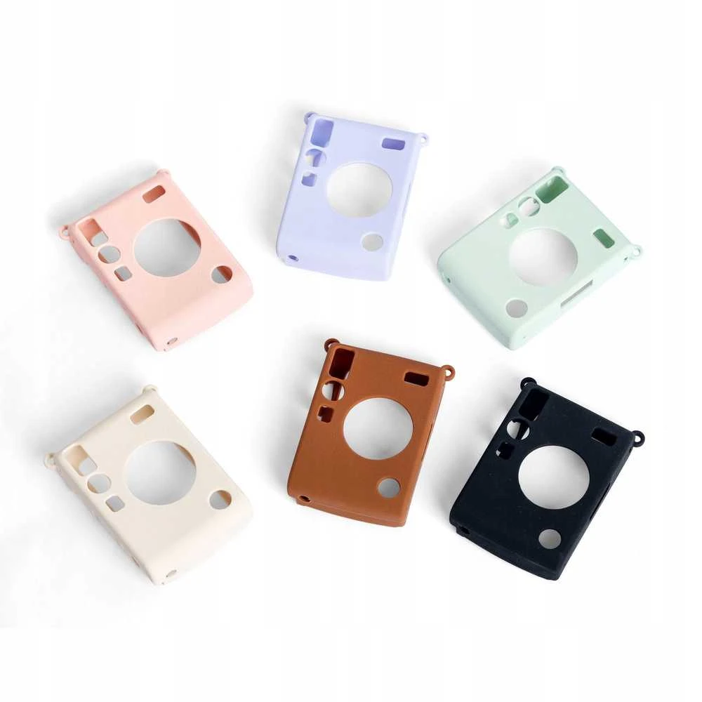 Dėklas LoveInstant Futerał Dėklas Dėklas Case Silikon Fuji Fujifilm Instax Mini Evo / Violetinis