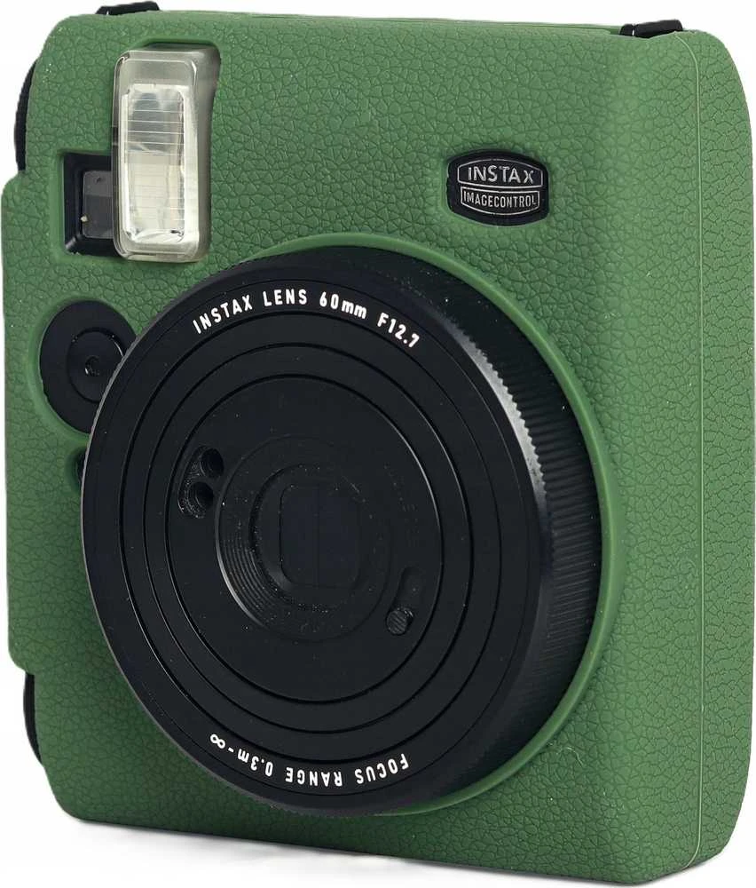 Dėklas LoveInstant Futerał Dėklas Dėklas Case Silikon Do Fuji Fujifilm Instax Mini 99 Žalias