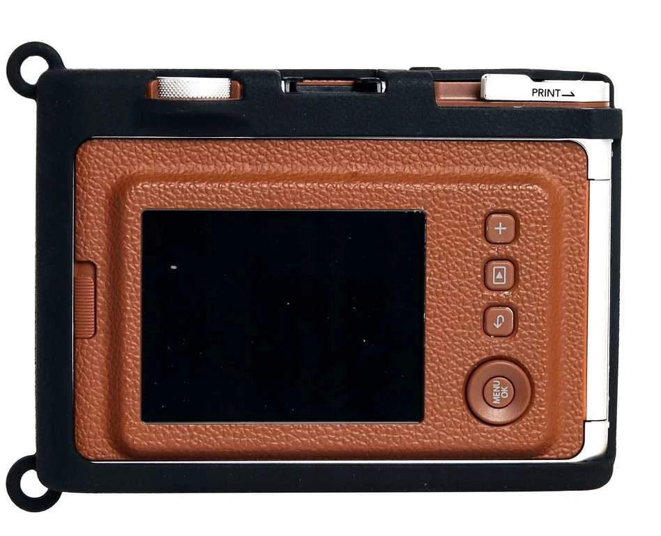 Dėklas LoveInstant Futerał Dėklas Dėklas Case Silikon do Fuji FujiFilm INSTAX Mini EVO / Juodas