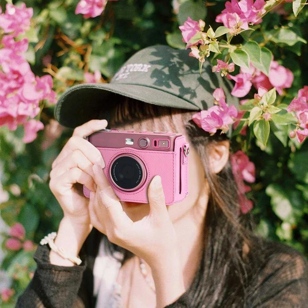 Dėklas LoveInstant Futerał Dėklas Dėklas Do Fujifilm Instax Mini Evo / Rožinė