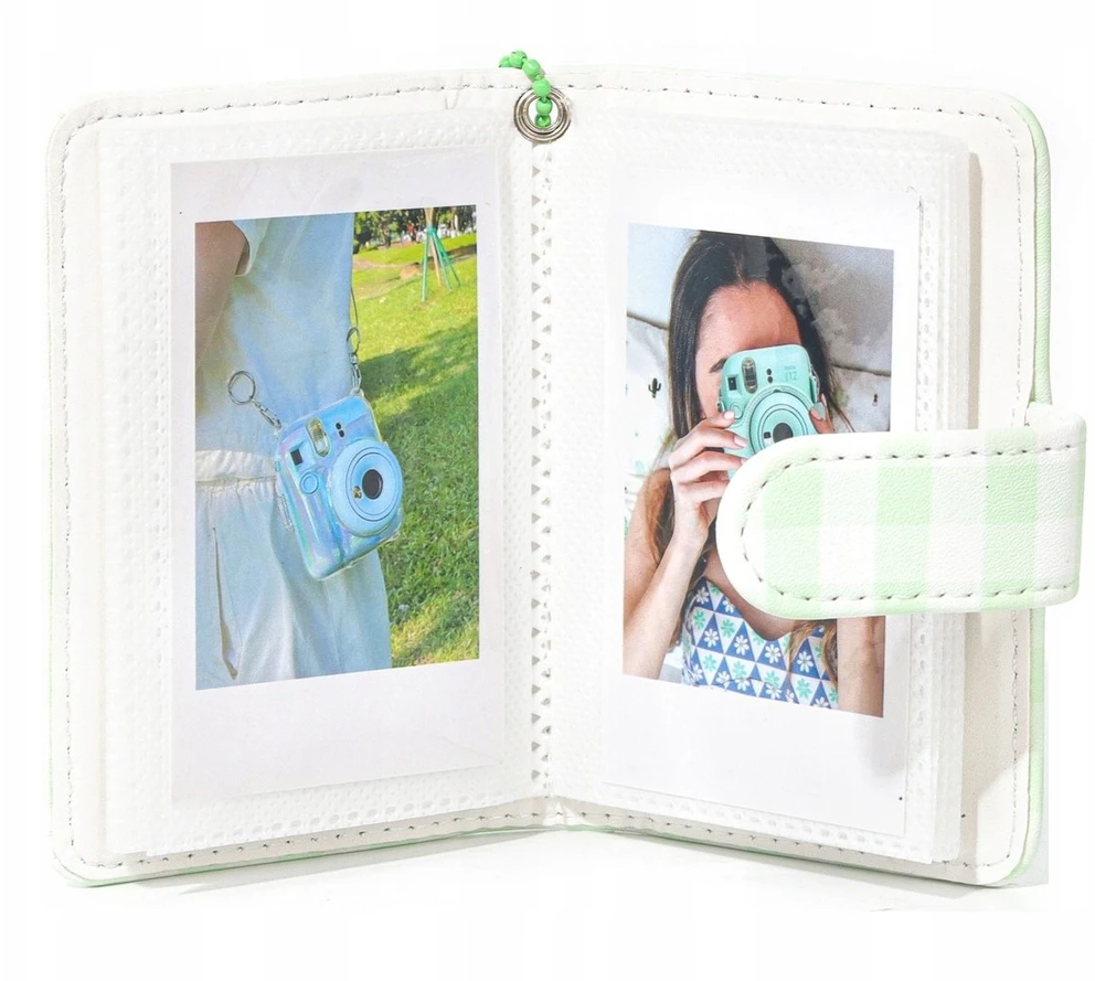 LoveInstant Kišeninis albumas 28 nuotraukoms Instax Mini 12 40 11 99 41 Evo Liplay Zink / Kvadratinis / Mėlynas