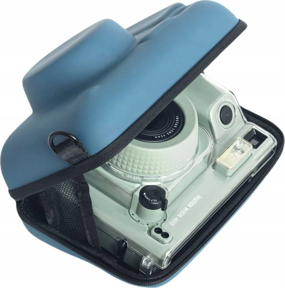 Dėklas LoveInstant Futerał Dėklas Dėklas Hard Case Osłona Do Fuji Fujifilm Instax Wide 400 / Mėlyna