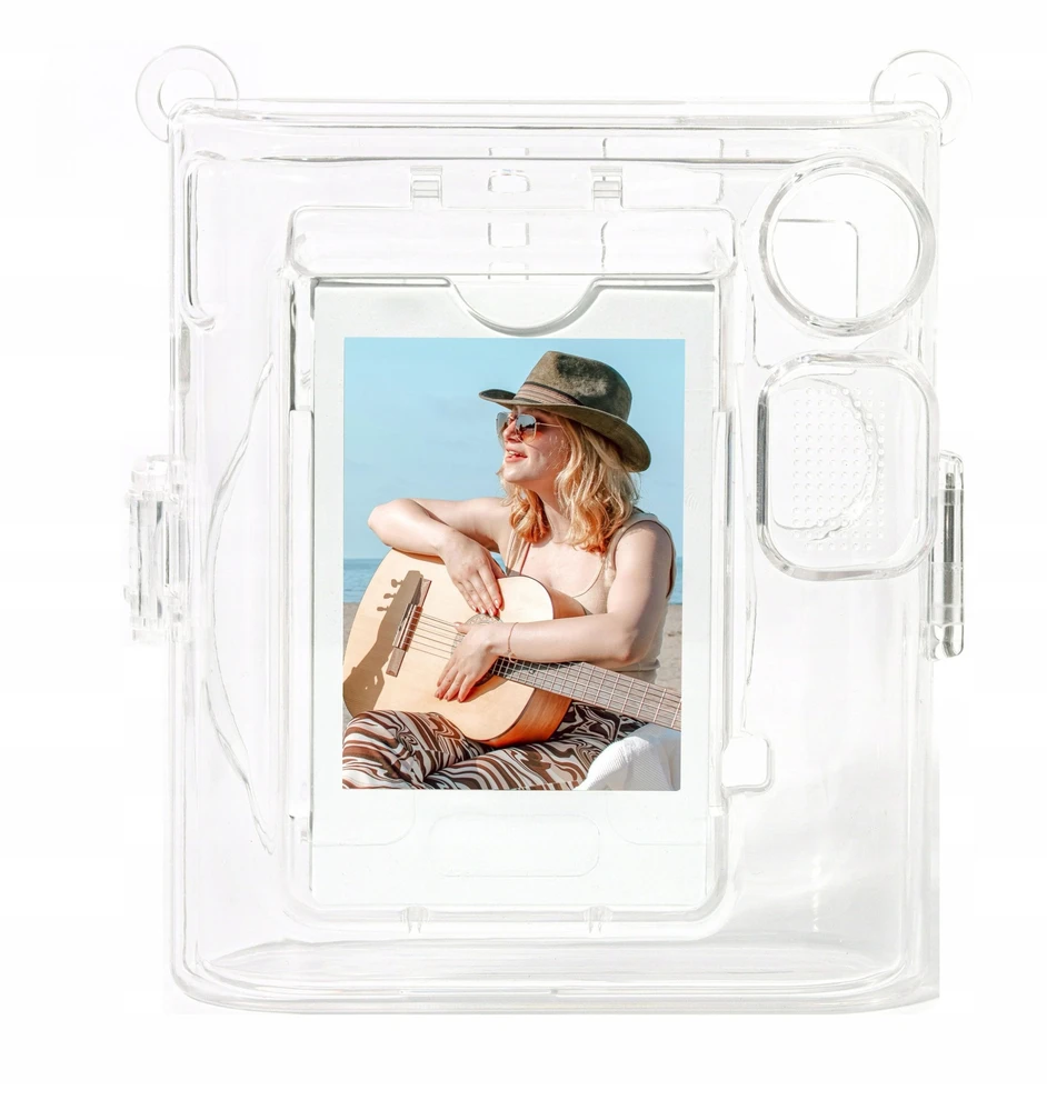 LoveInstant Dėklas Fuji Fujifilm Instax Mini 41 – kietas dėklas, futeralas, etui, apvalkalas / permatomas